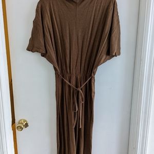 Prologue batwing, tie waist dress